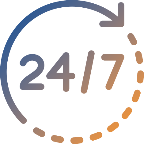 Hỗ trợ 24/7 Hỗ trợ 24/7